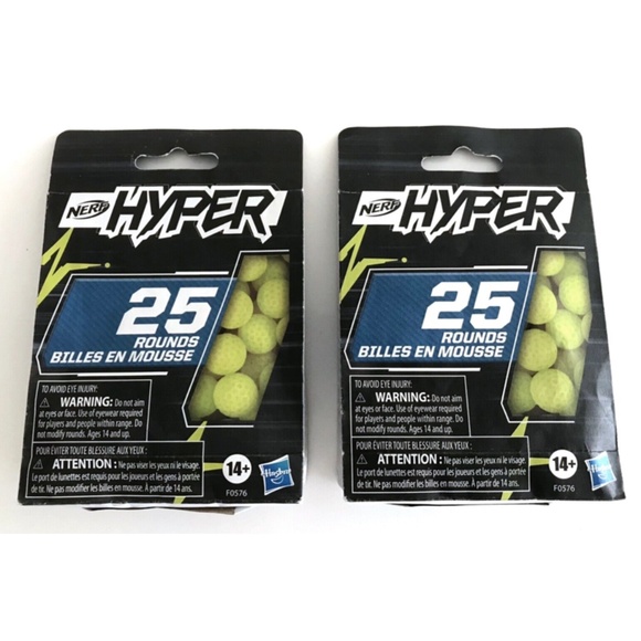 NERF Hyper 50 Rounds Refill For Nerf Hyper Blasters - Picture 1 of 2